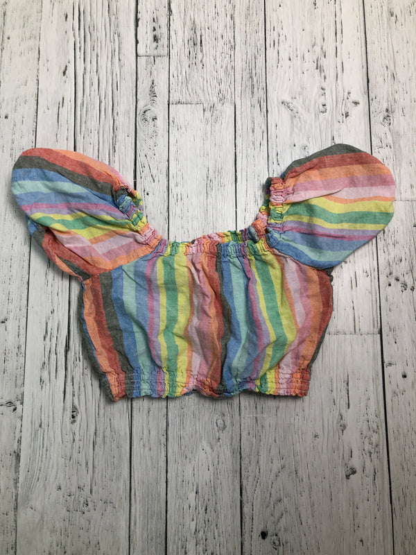 Gap coloured striped shirt - Girls 10