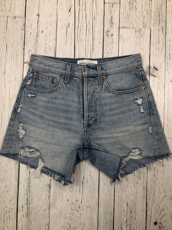 Denim Forum Aritzia the ex bf high rise thigh short - Hers XS/24