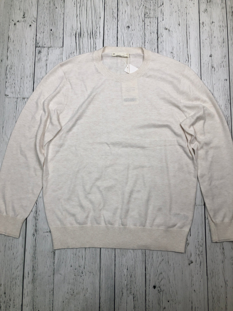 Everlane white long sleeve shirt - Hers L