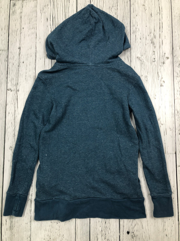 Tea blue graphic hoodie - Girls 7