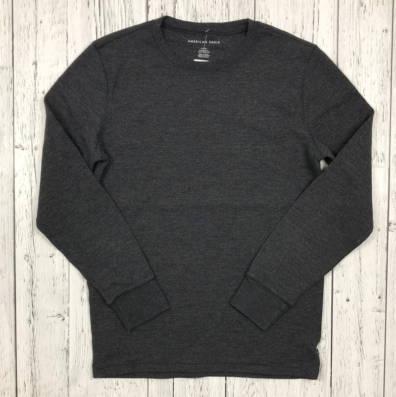 American eagle grey long sleeve - His S