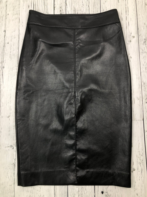 Babaton Aritzia black leather skirt - Hers M/8