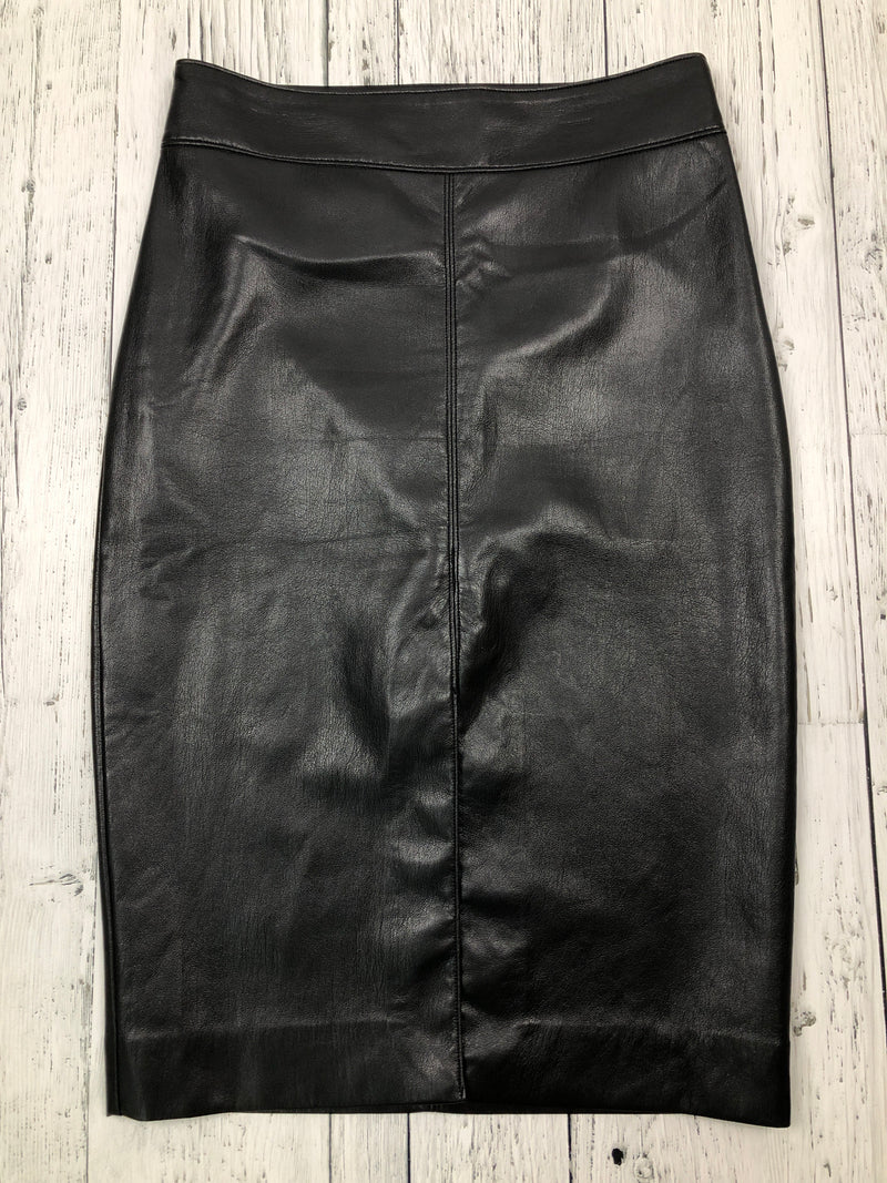 Babaton Aritzia black leather skirt - Hers M/8