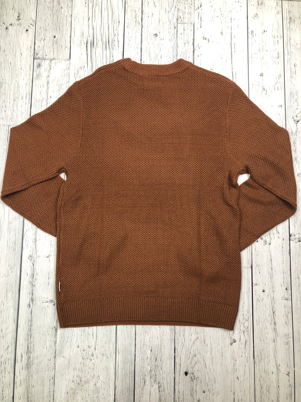 Jack & Jones Brown Knit Sweater - His L