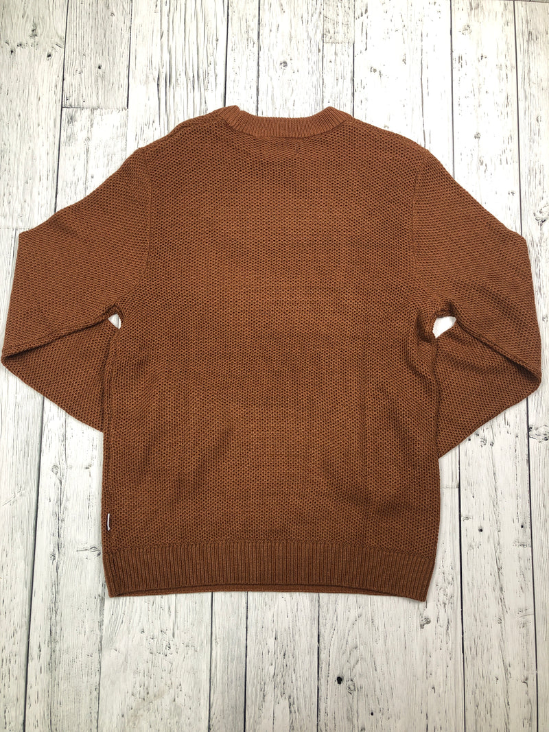 Jack & Jones Brown Knit Sweater - His L