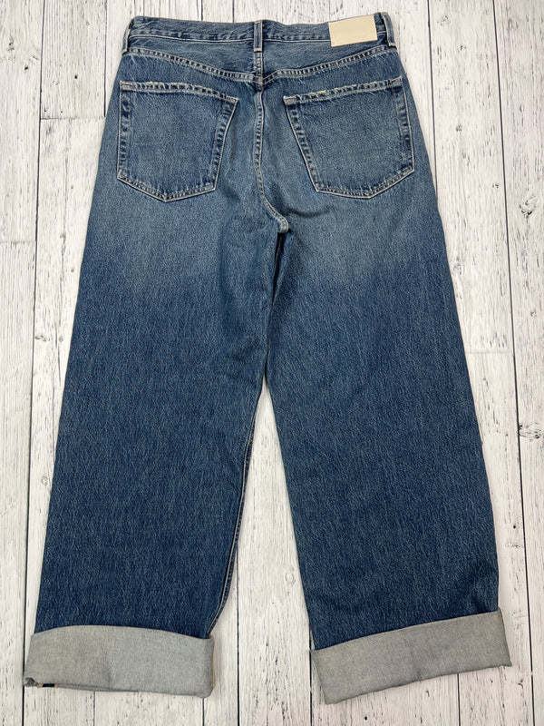 Citizens of humanity blue wide leg jeans - Hers M/29