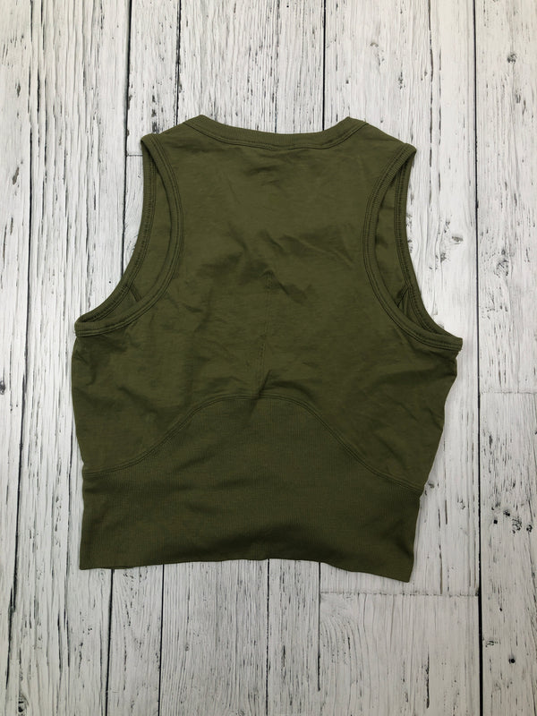 Green lululemon crop tank top - Hers 8