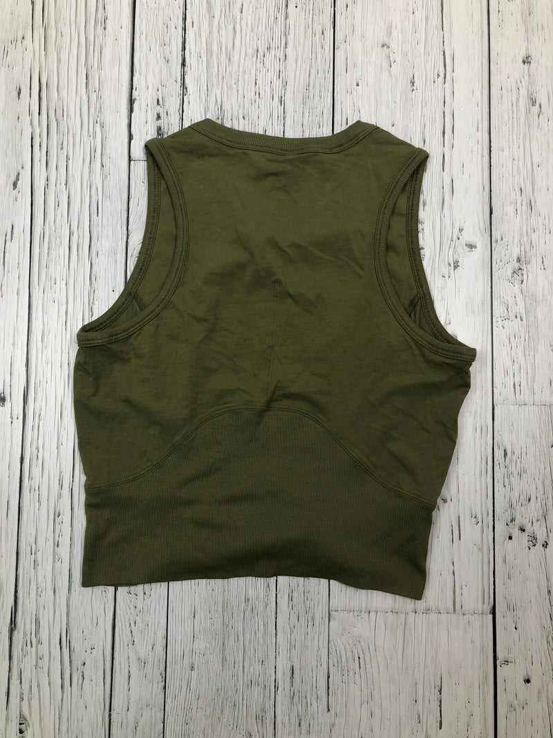 Green lululemon crop tank top - Hers 8