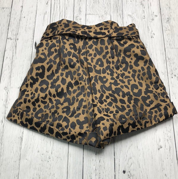 Kate Hewko brown black patterned shorts - Hers L