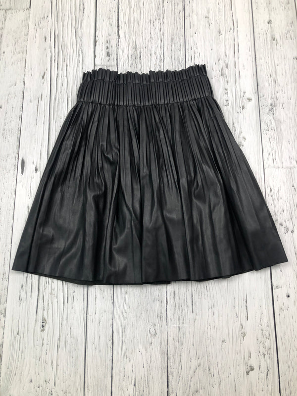 For all 7 mankind black pleather skirt - Hers XS