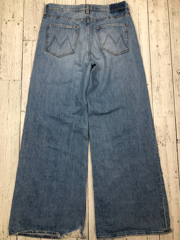 Mother ditcher roller sneak distressed blue jeans - Hers S/28