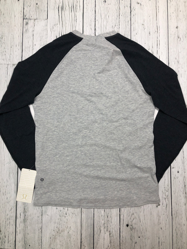 lululemon grey long sleeve shirt - His M