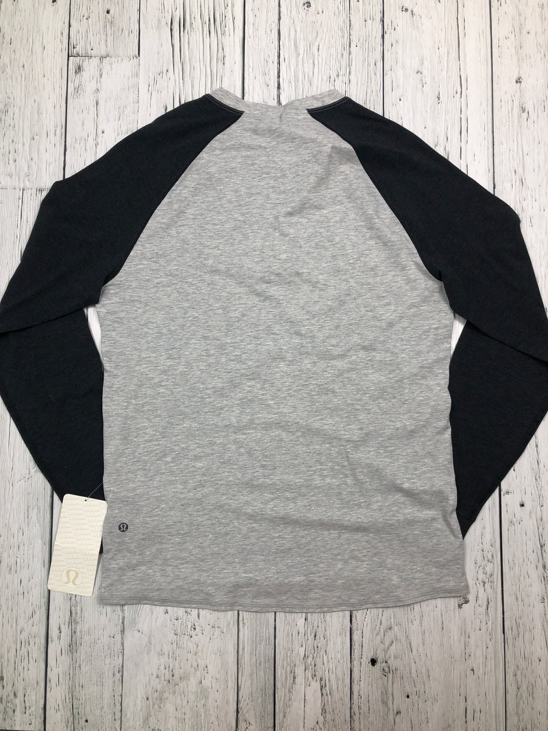 lululemon grey long sleeve shirt - His M