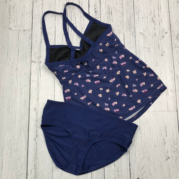 Thyme maternity navy floral tank top - Ladies S