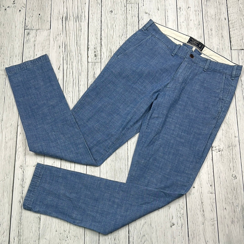 Abercrombie&Fitch blue pants - His M 32x34