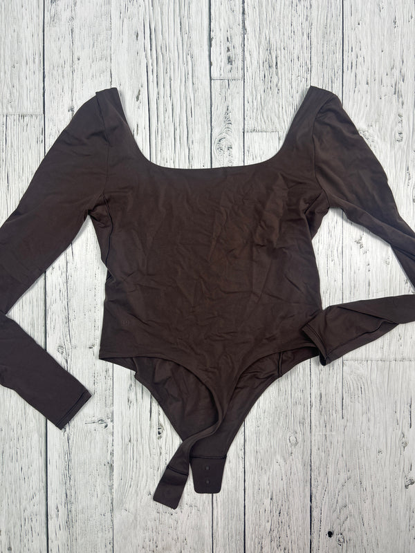 Lululemon brown body suit - Hers M