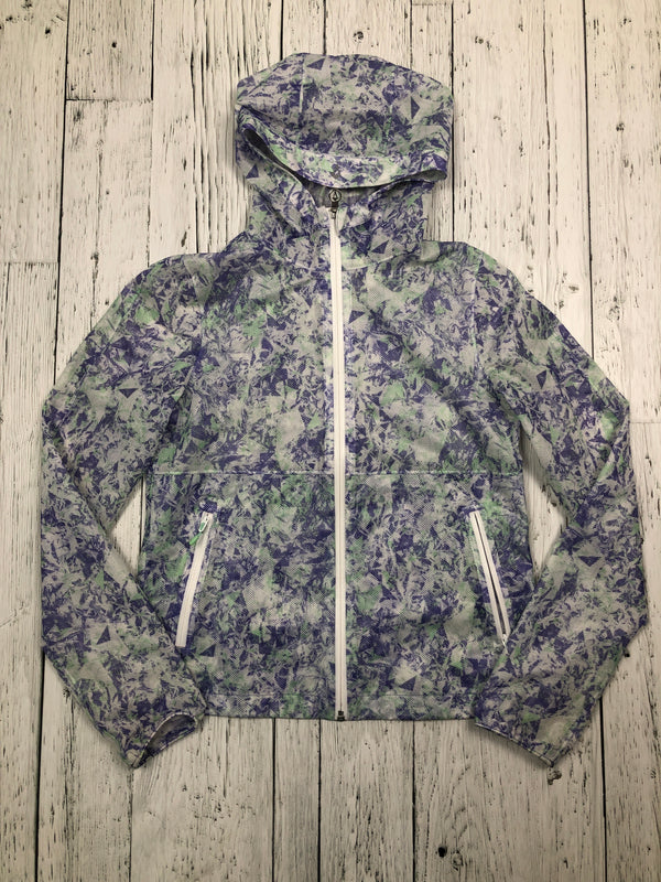 ivivva green purple patterned jacket - Girls 14