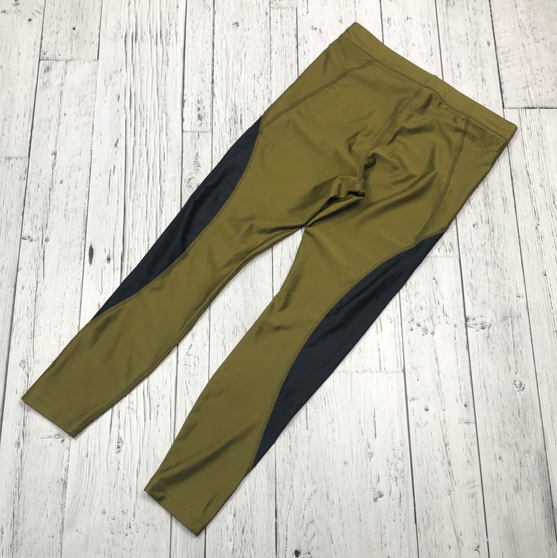 Nike green black leggings - Hers M