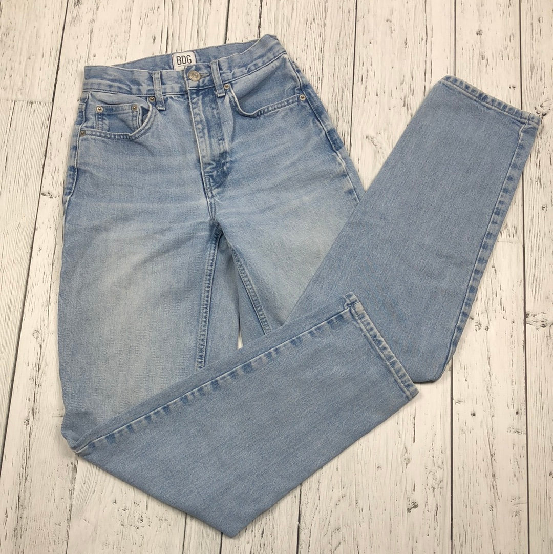 Urban Outfitters Light Wash High Rise Baggy Jeans - Hers XXS/24 ...