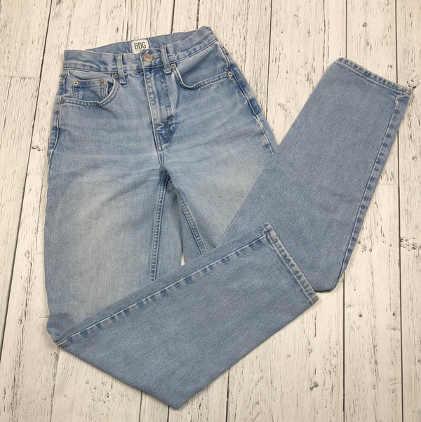 Urban Outfitters Light Wash High Rise Baggy Jeans - Hers XXS/24