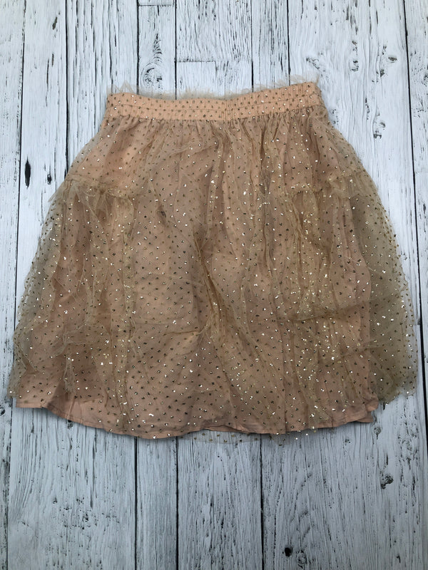 Zara pink gold patterned skirt - Girls 12