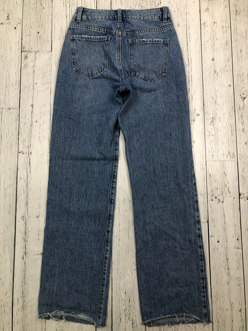 Garage blue 90s straight jeans - Hers XS/23