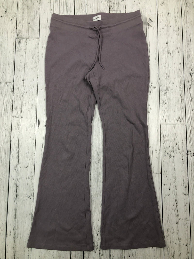 Aritzia Sunday Best purple flared sweatpants - Hers M