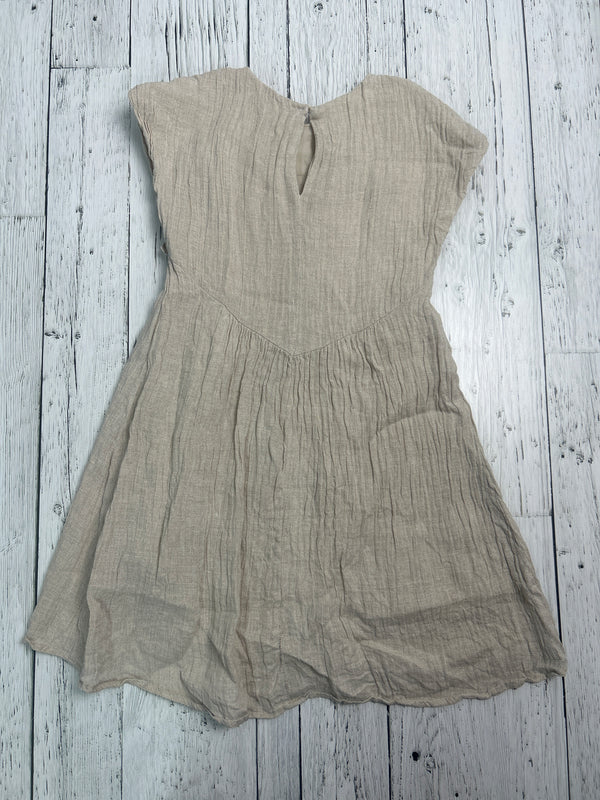 Zara tan dress - Girls 10