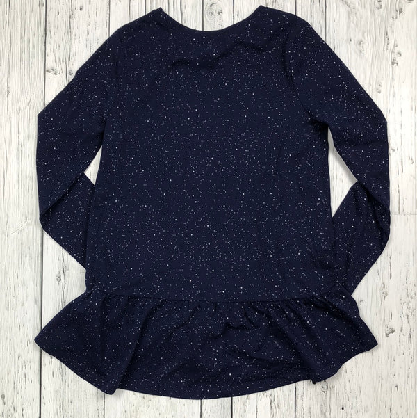 Gymboree navy patterned shirt - Girls 10