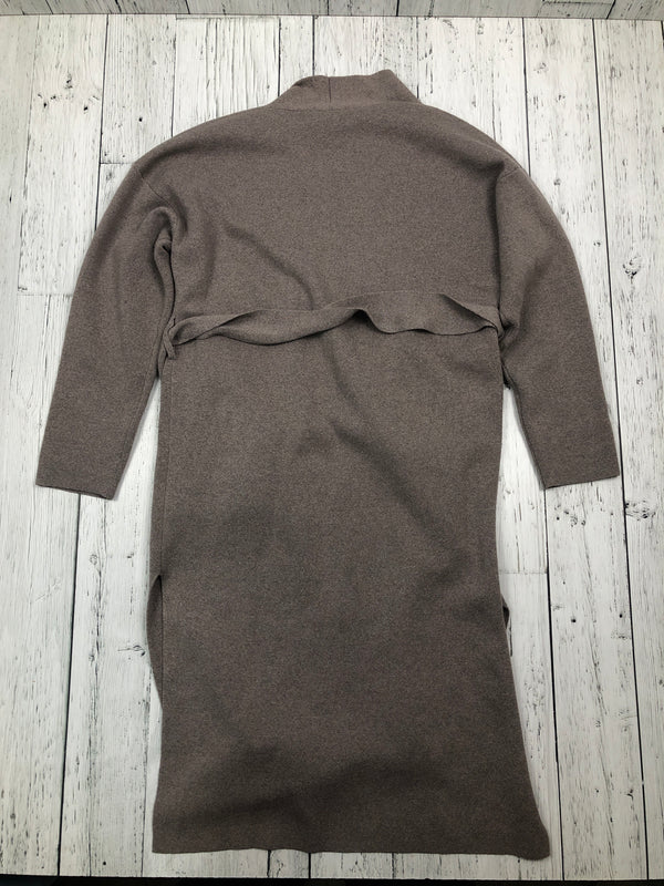 Aritzia Wilfred brown long cardigan sweater coat - Hers XS