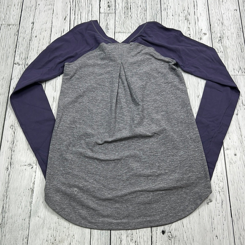 ivivva purple grey shirt - Girls 10