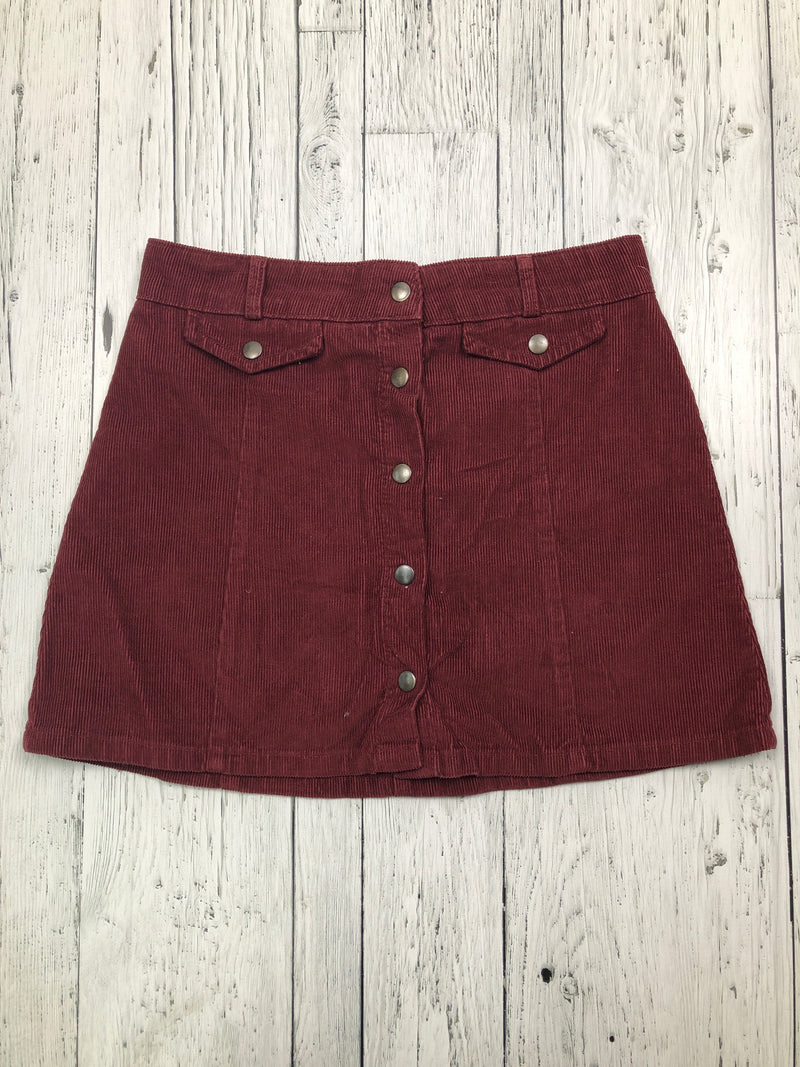 BDG burgundy corduroy skirt - Hers M