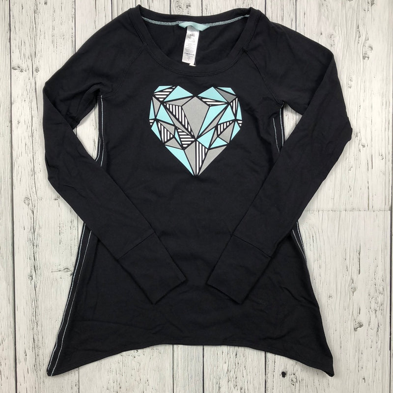 ivivva black graphic long sleeve - Girls 7