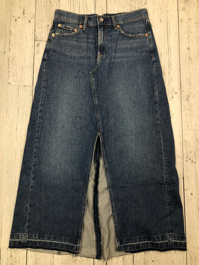Gap blue long denim skirt - Hers M/29