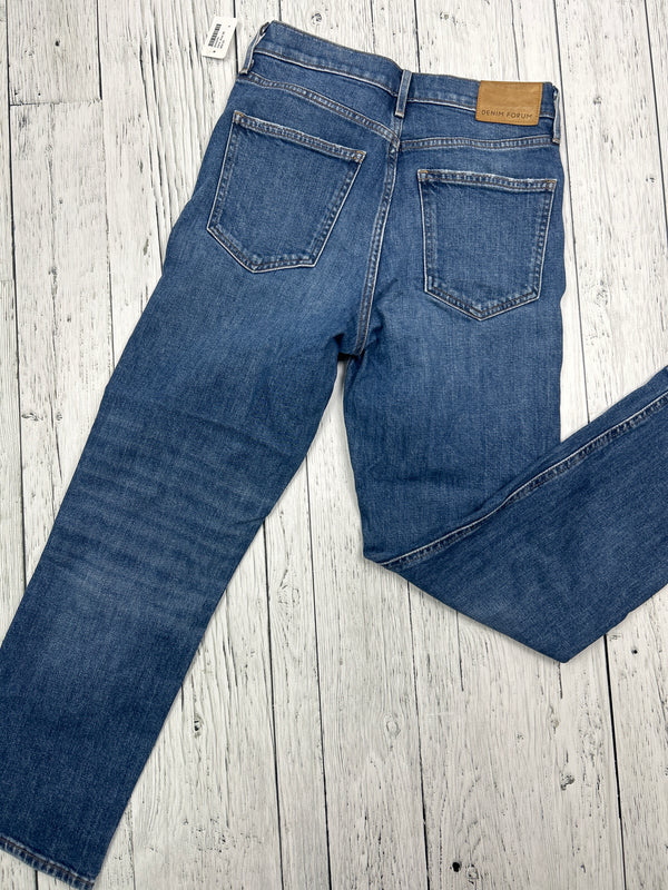 Denim Forum Aritzia Arlo high rise straight jeans - Hers S/26