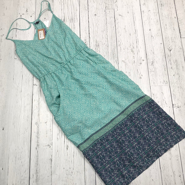 Patagonia green purple patterned dress - Hers L