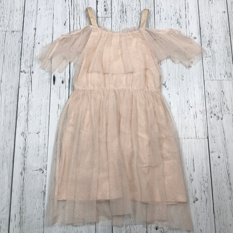 Zara Pink Sparkly Tulle Dress - Girls 9