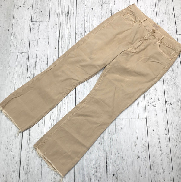 Mother beige boot leg jeans - Hers M/30