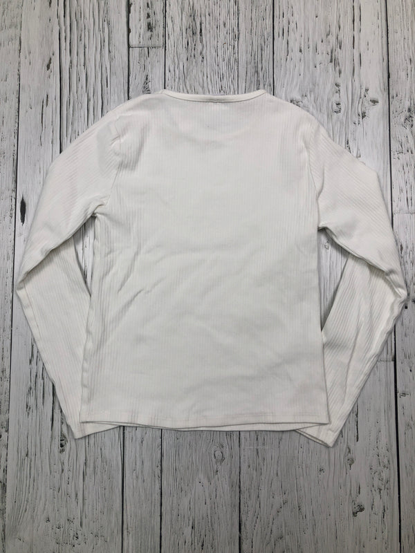 Zara white long sleeve shirt - Girls 10