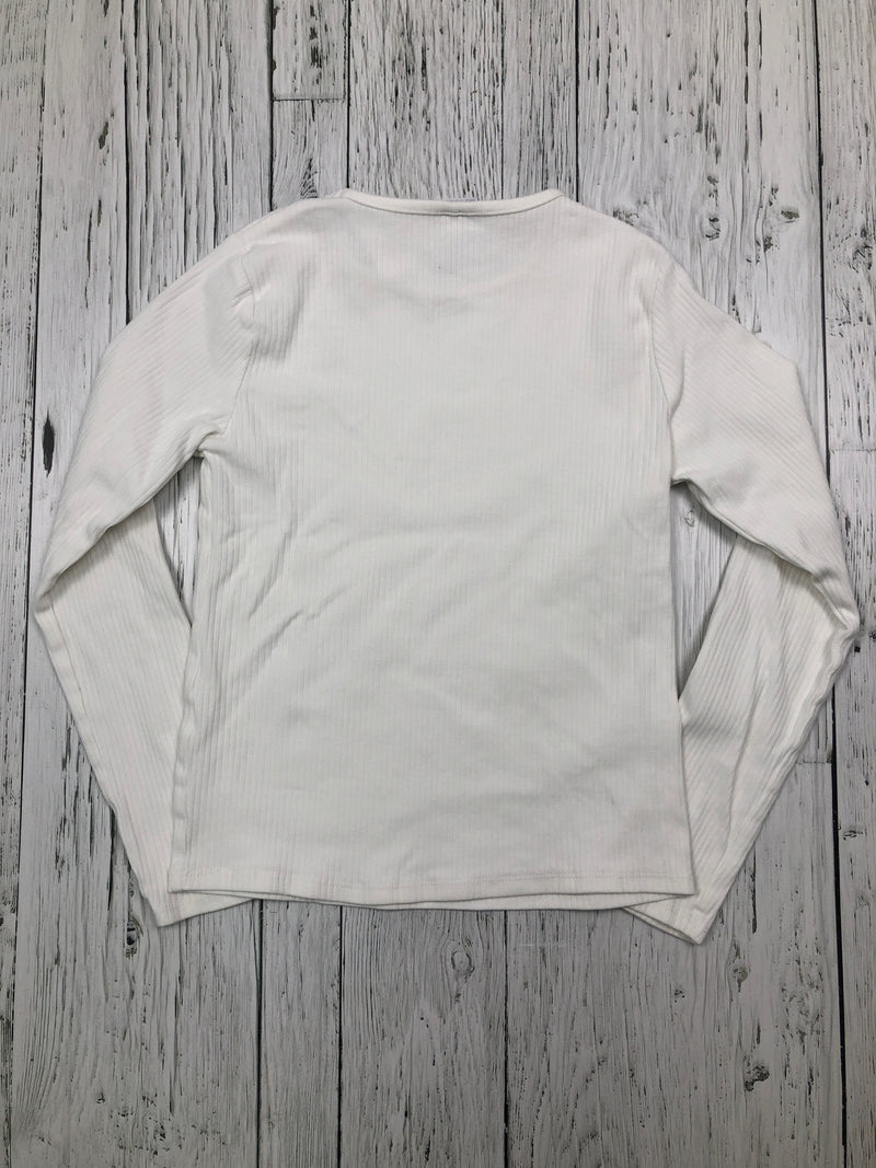 Zara white long sleeve shirt - Girls 10