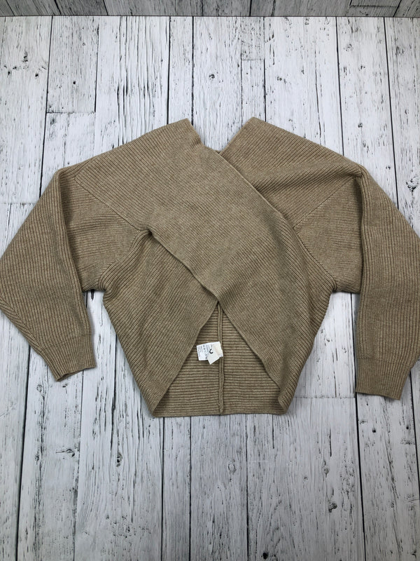 Cummense beige knitted sweater - Hers M