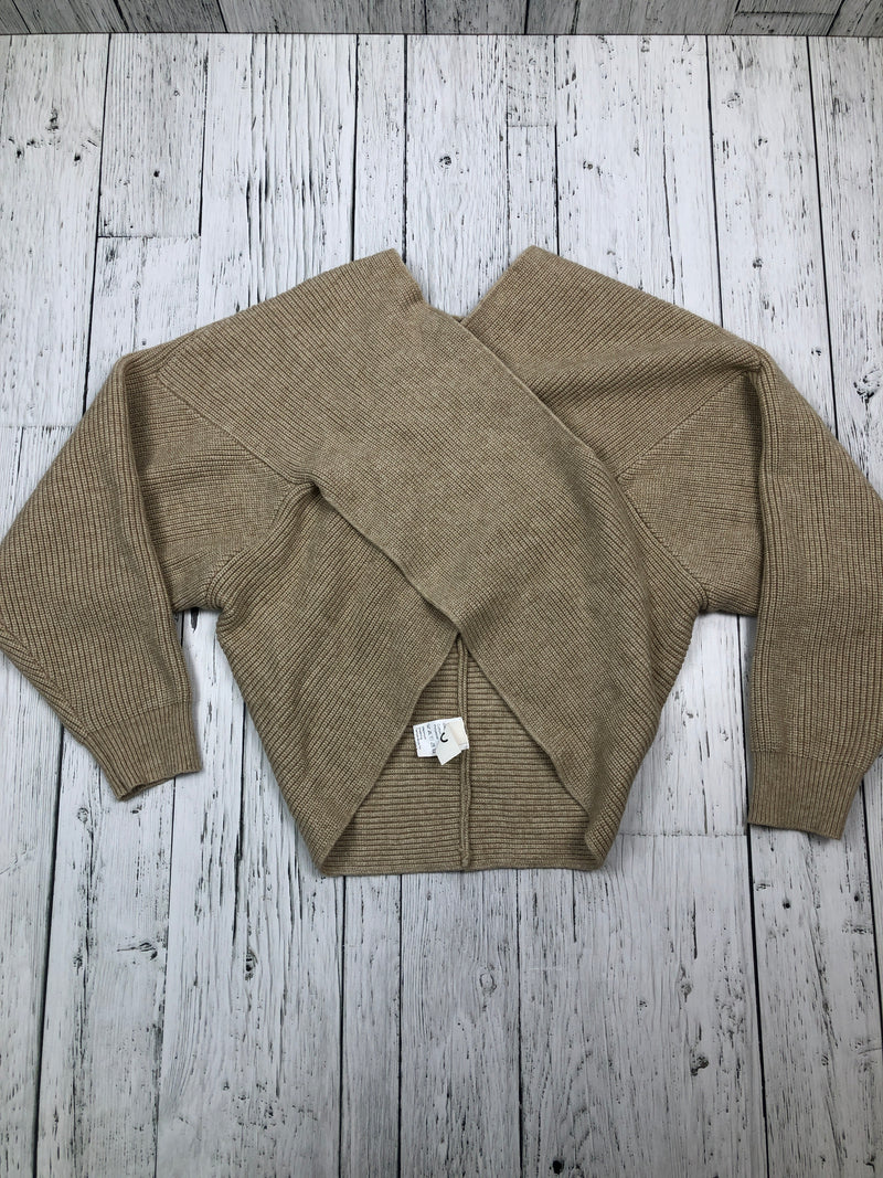 Cummense beige knitted sweater - Hers M