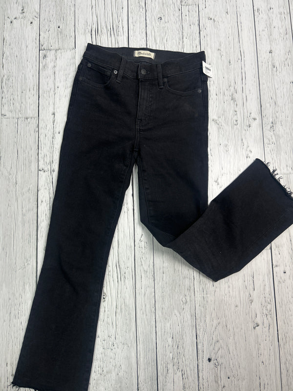 Madewell cali Demi boot black jeans - Hers S/26