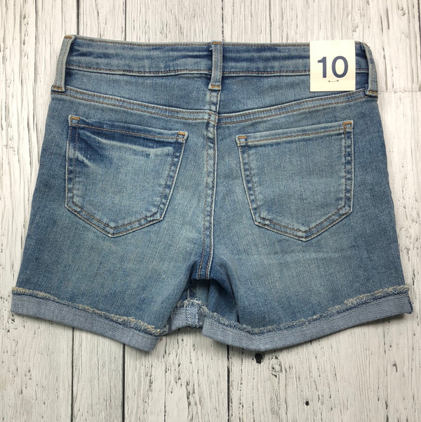 Gap blue jean shorts - Girls 10