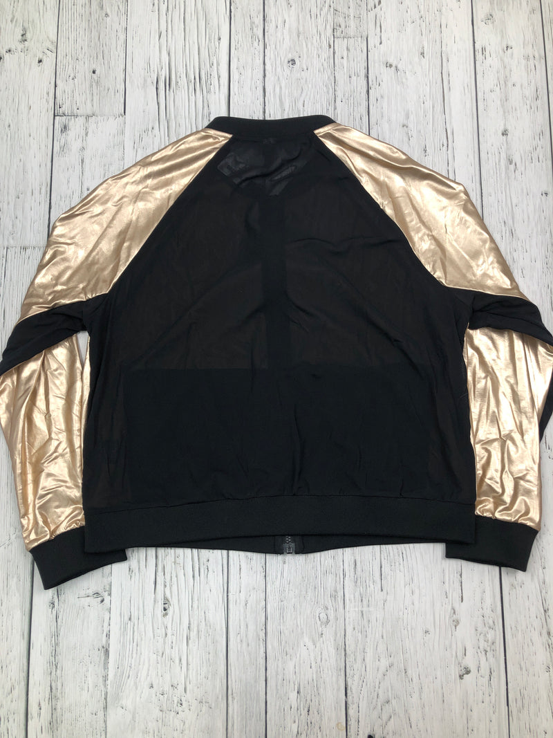 Sweaty Betty gold black jacket - Hers L