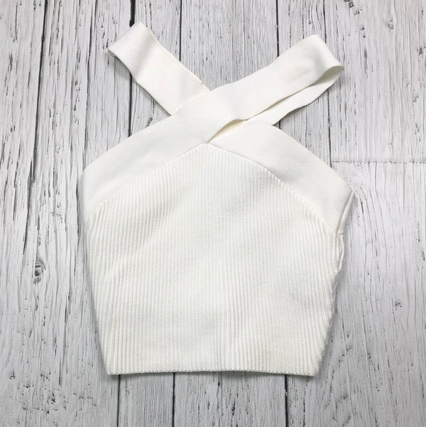 Babaton Aritzia white tank top - Hers XXS