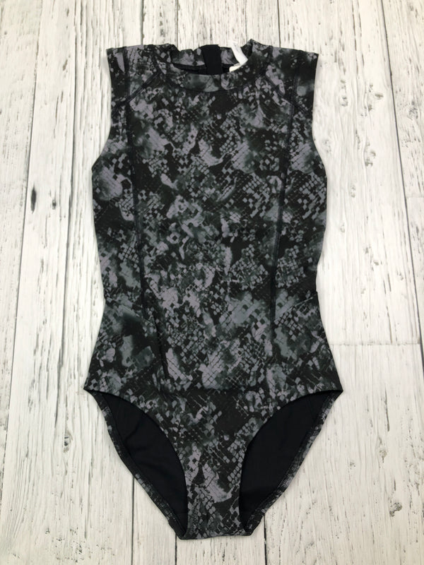 lululemon green black grey patterned bathing suit - Hers XS/2