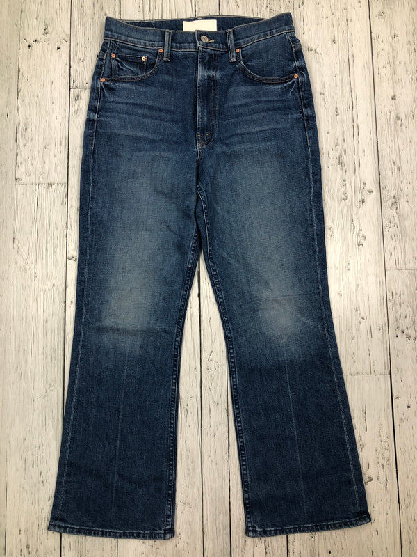 Mother Superior blue scooter ankle jeans - Hers S/28
