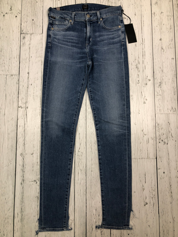 Citizens of Humanity blue rocket high rise skinny jeans - Hers XS/26