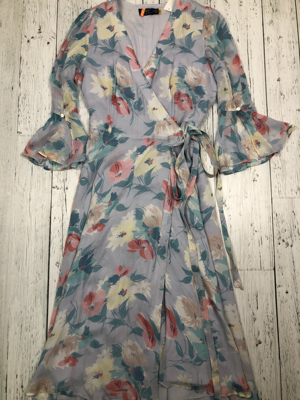Ralph Lauren blue floral dress - Hers S/8